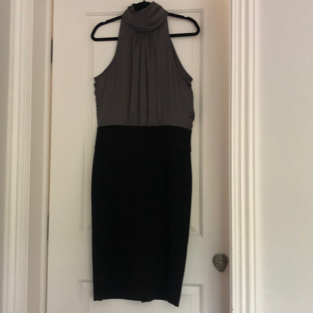 Argyle sleeve Zara dress